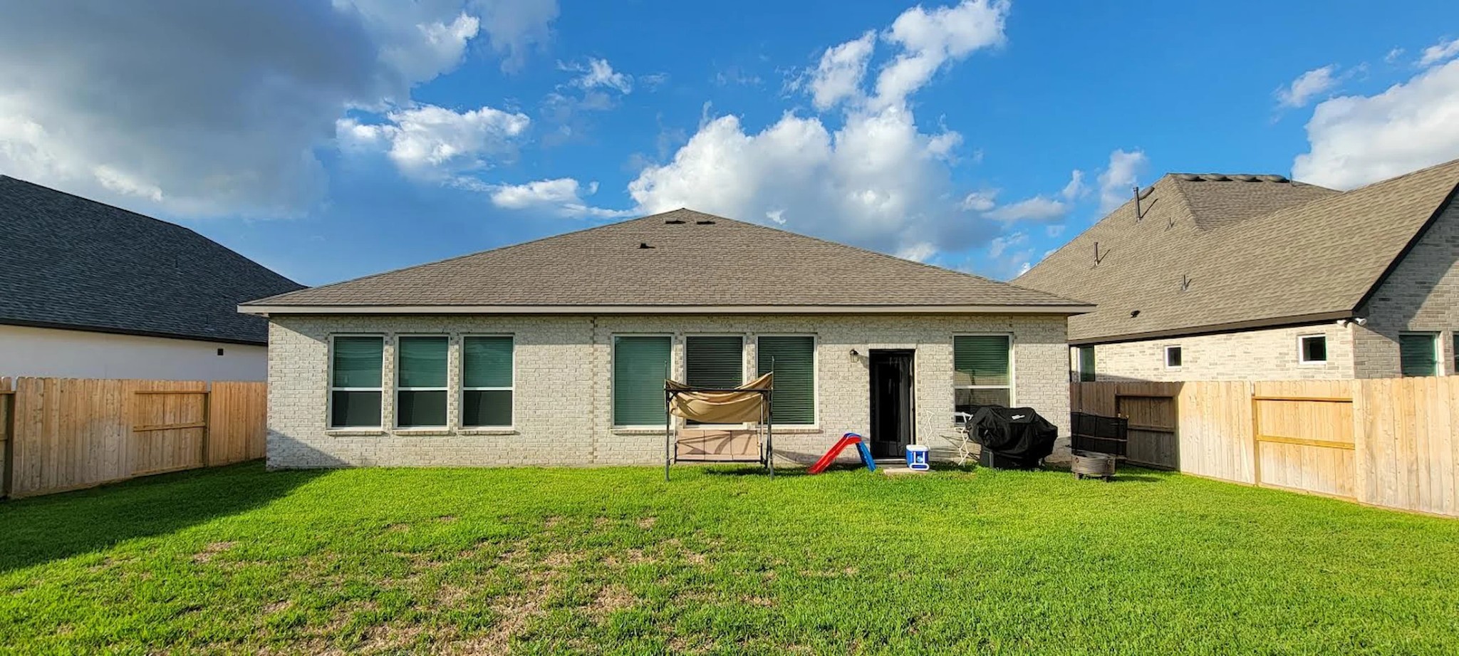 Landscape before redesign